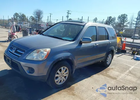 2005 Honda Cr-V Se из США, поврежденный, VIN SHSRD789X5U326560